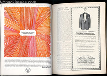 Load image into Gallery viewer, New Yorker magazine October 28 1961 Halloween witch black cat Saul Bass VFNM
