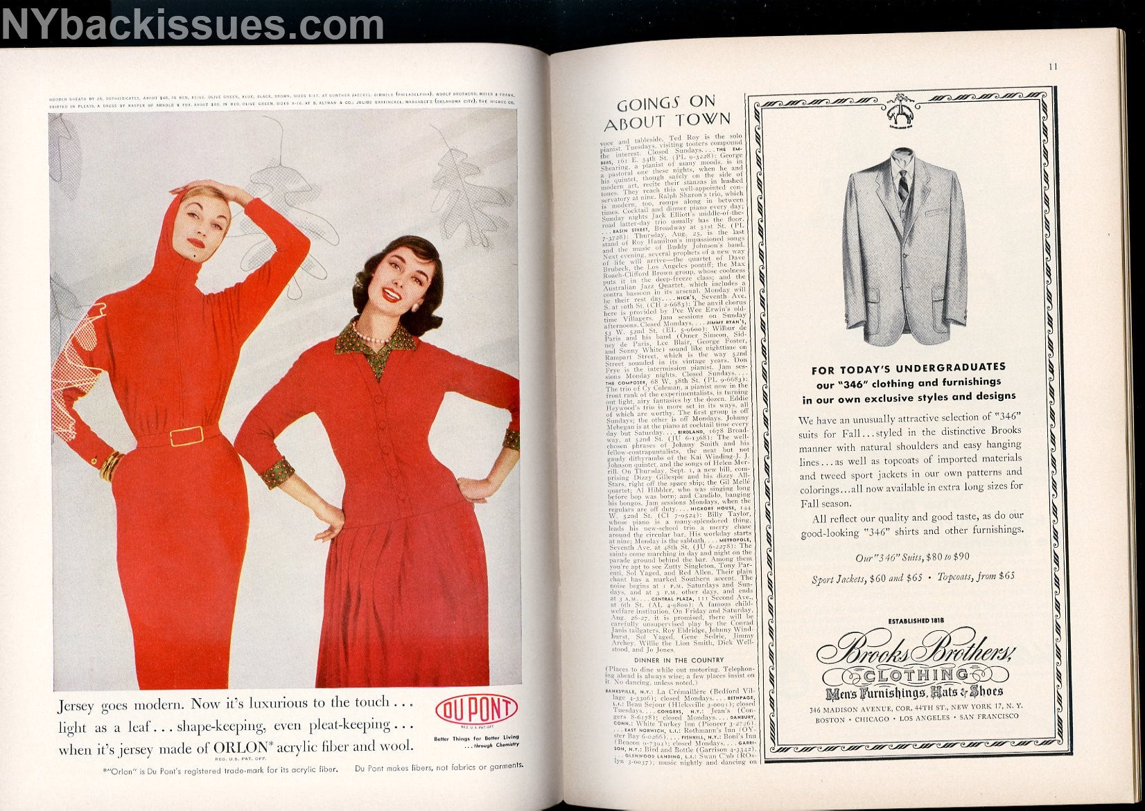 strapless open back dress New Yorker magazine August 27 1955 Rachel Carson Maine Dorothy Parker –  NYBackissues