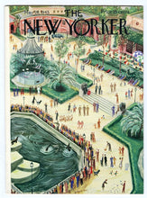Load image into Gallery viewer, New Yorker magazine May 26 1945 Central Park Zoo seal feeding John O&#39;Hara VFNM
