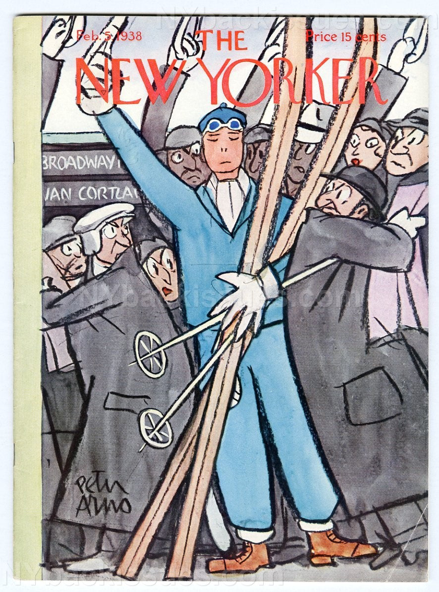 New Yorker magazine February 5 1938 Dorothy Parker Arthur Kober Robert Benchley