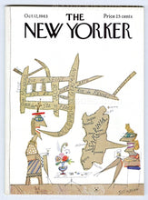 Load image into Gallery viewer, New Yorker magazine October 12 1963 Saul Steinberg Charles Addams Family 1ST COUSIN IT
