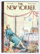 Load image into Gallery viewer, New Yorker magazine February 27 1960 Allan R Bosworth Niccolo Tucci VF
