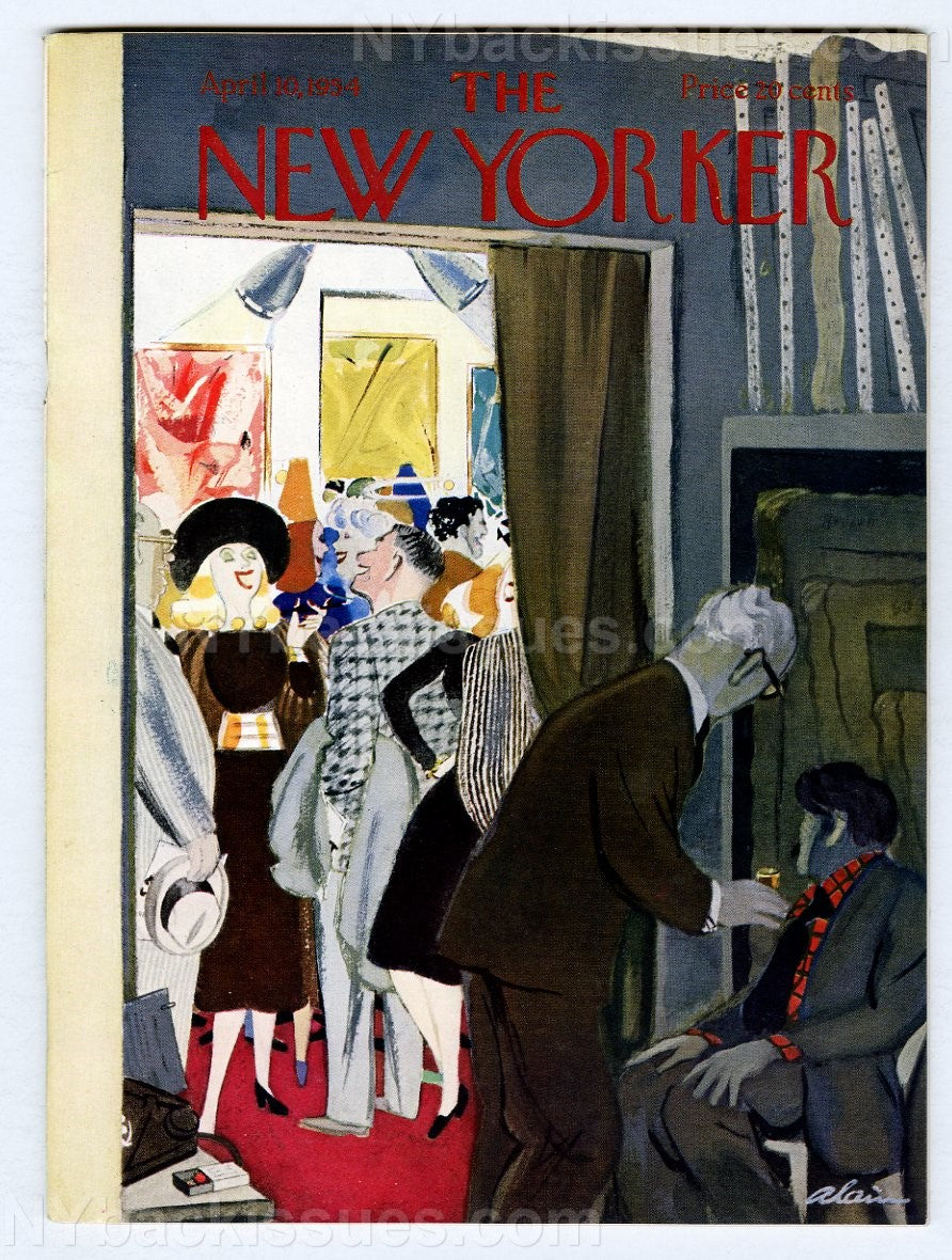 New Yorker magazine April 10 1954 John Cheever The Five Forty Eight 1st edition