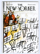 Load image into Gallery viewer, New Yorker magazine January 23 1965 John McPhee on Bill Bradley A Sense of Where You Are first edition 1st printing
