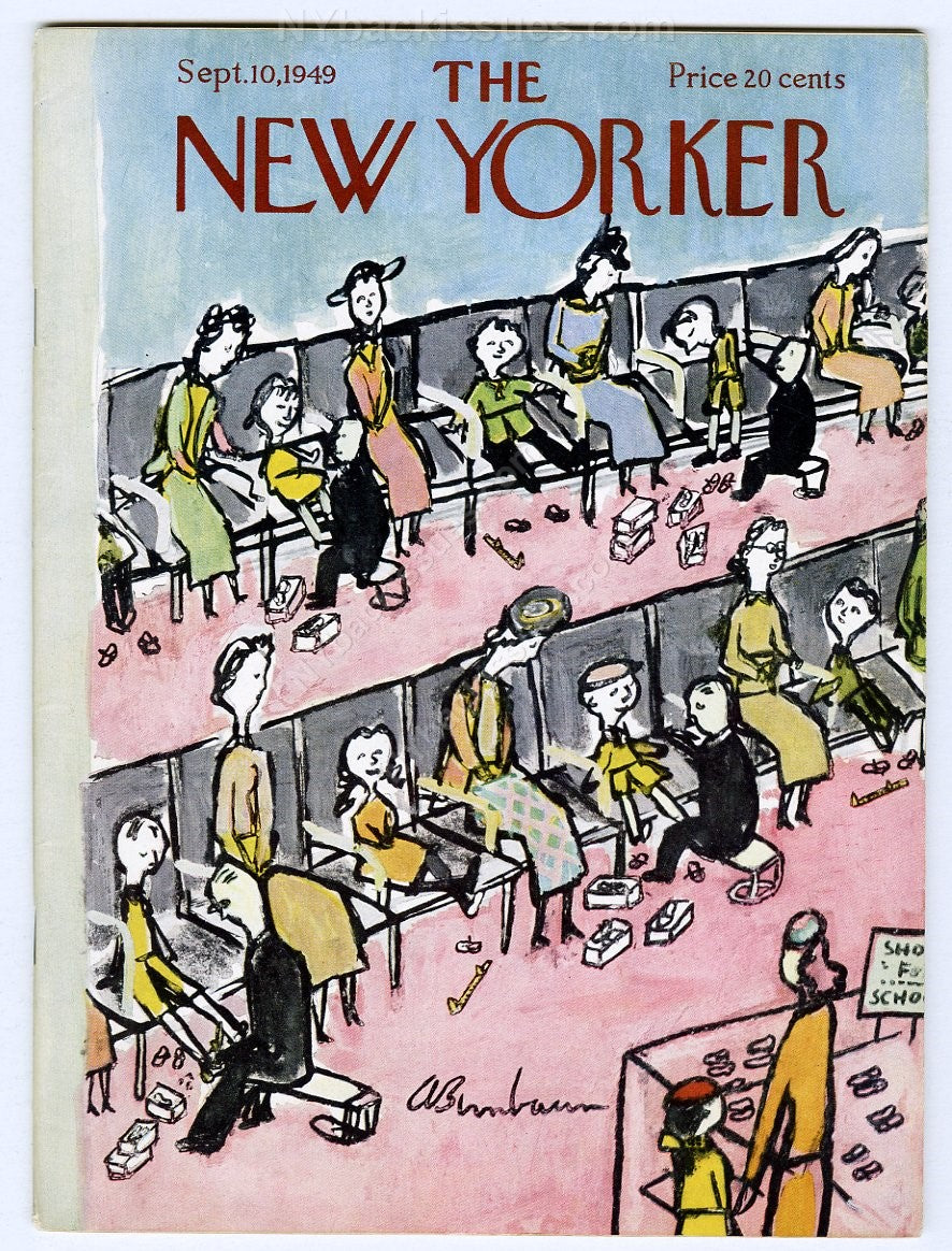 New Yorker magazine September 10 1949 counterfeiter Edward Mueller James Thurber