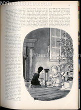 Load image into Gallery viewer, New Yorker magazine December 24 1949 Wednesday Addams Xmas guillotine Nathaniel Benchley John Cheever VF
