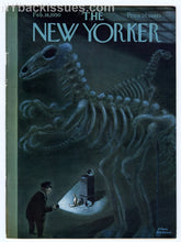 Load image into Gallery viewer, New Yorker magazine February 18 1950 Charles Addams baby dinosaur Frank O&#39;Connor
