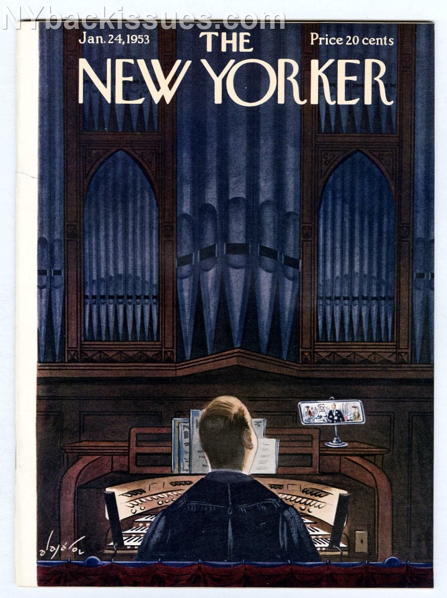 New Yorker magazine January 24 1953 Georges Simenon John McNulty Jean Stafford FINE