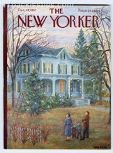 Load image into Gallery viewer, New Yorker magazine December 14 1957 Dorothy Parker&#39;s last story Xmas tree FINE
