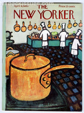 Load image into Gallery viewer, New Yorker magazine April 9 1960 Sylvia Plath Man in Black Roger Angell VFNM
