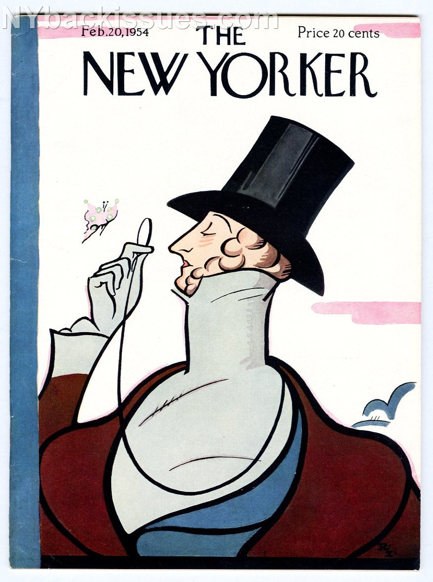 New Yorker magazine February 20 1954 Wolcott Gibbs Shirley Ann Grau FINE