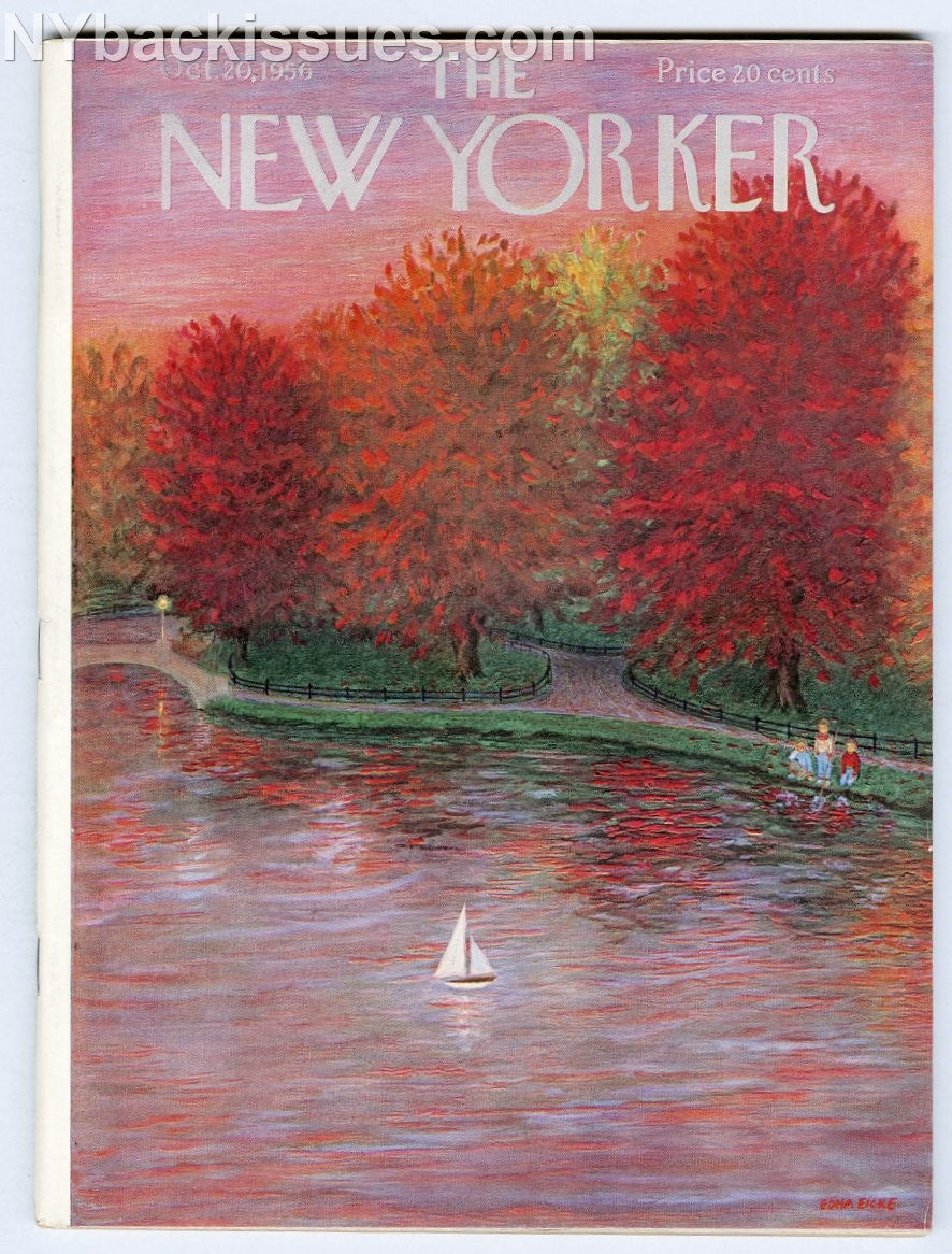 New Yorker magazine October 20 1956 Truman Capote Frank Sullivan FINE