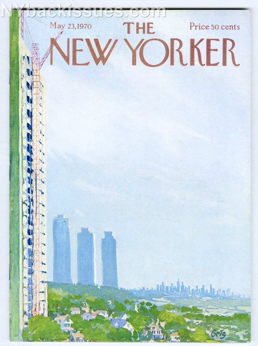 New Yorker magazine May 23 1970 Jorge Luis Borges Vladimir Nabokov FINE