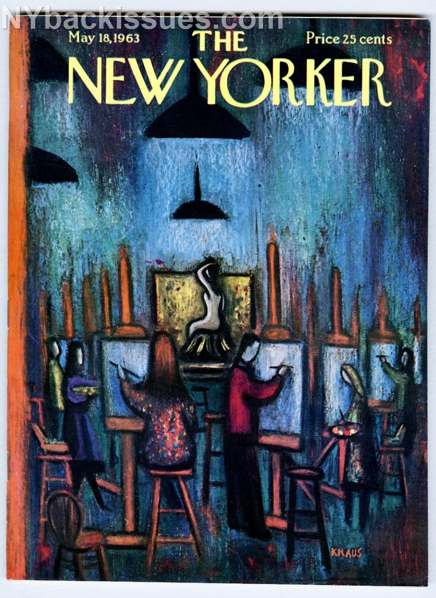 New Yorker magazine May 18 1963 Vladimir Nabokov James Dickey J.F. Powers VF