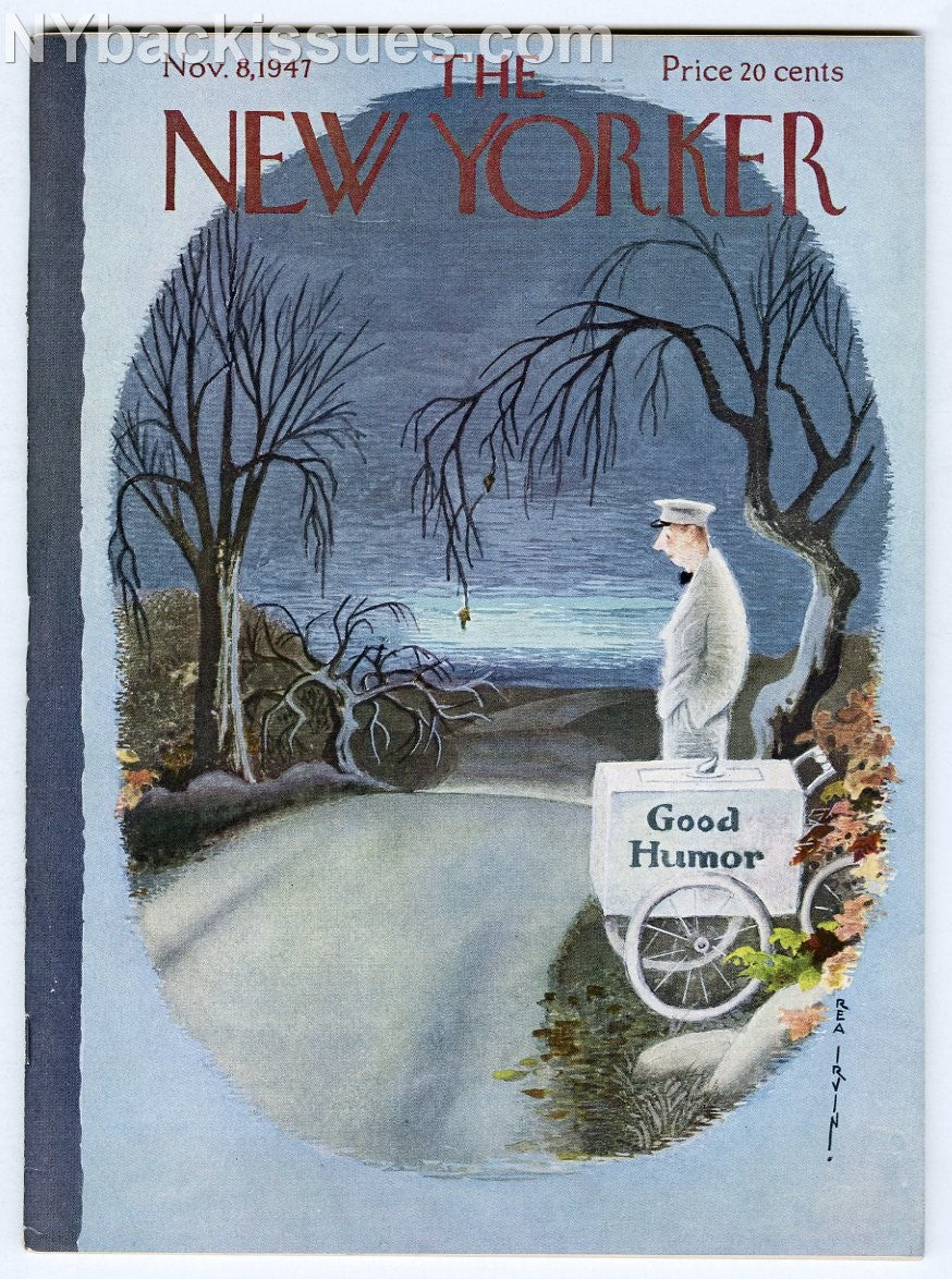 New Yorker magazine November 8 1947 Ray Bradbury John Graves Peter De Vries
