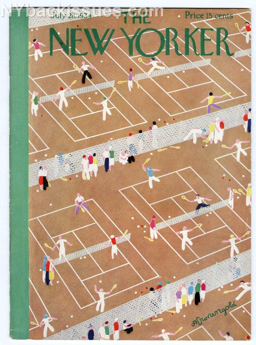 New Yorker magazine July 28 1934 Ogden Nash John O'Hara H.L Mencken FINE