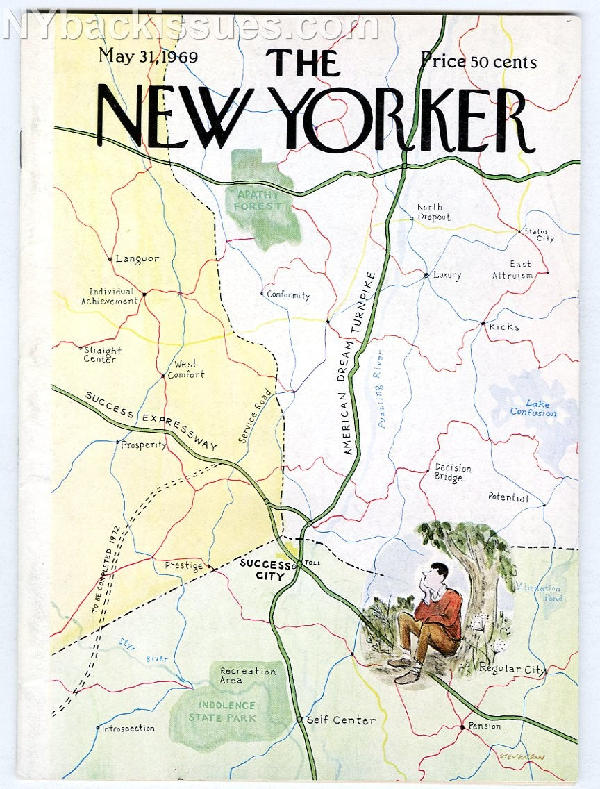 New Yorker magazine May 31 1969 Padraic Colum Calvin Trillin Roger Angell FINE