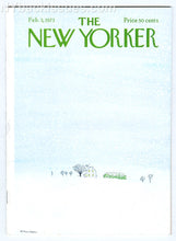Load image into Gallery viewer, New Yorker magazine February 3 1973 Isaac Bashevis Singer E B White Secretariat
