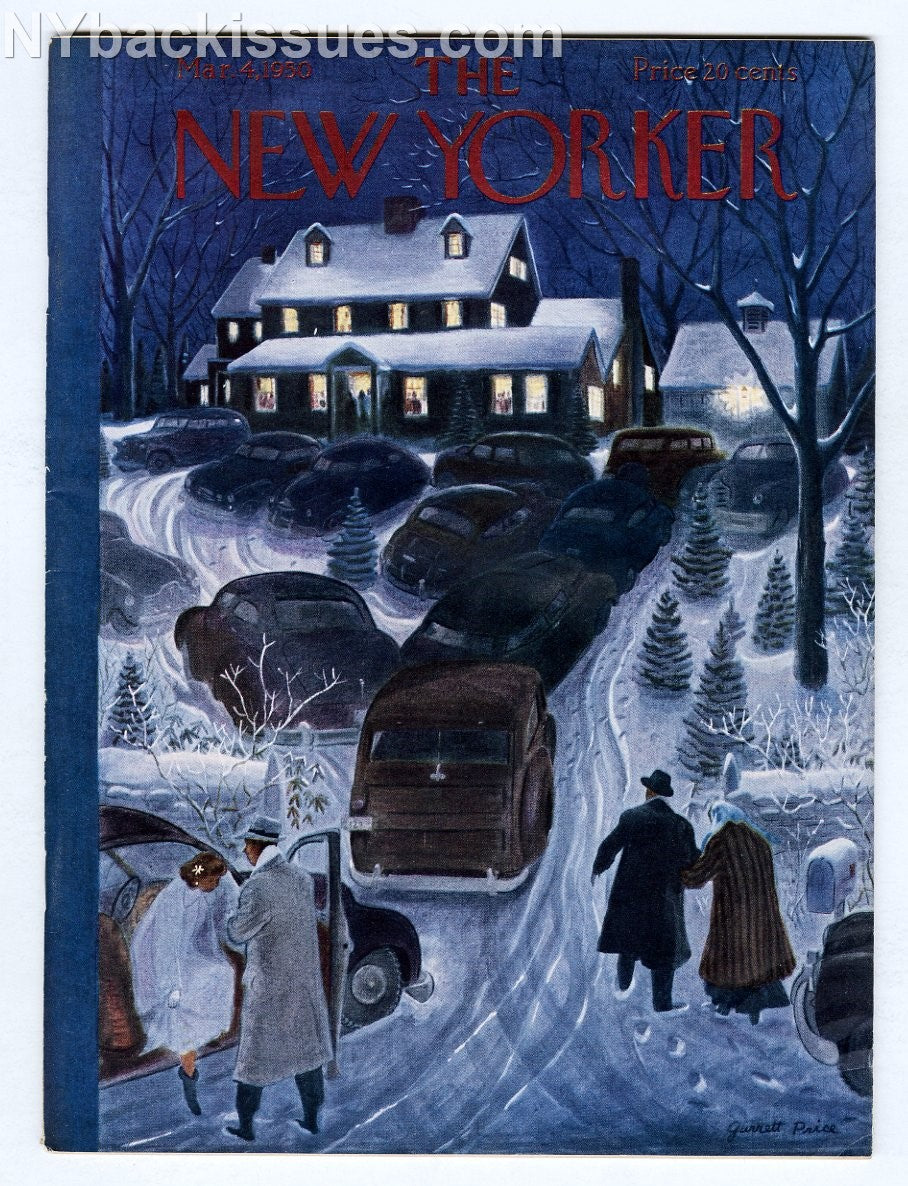 New Yorker magazine March 4 1950 Charles Addams John Cheever Season of Divorce