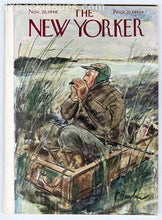 Load image into Gallery viewer, New Yorker magazine November 20 1948 Wednesday Addams Family new pet John J Espey
