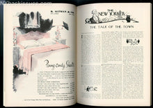 Load image into Gallery viewer, New Yorker magazine November 4 1950 Charles Wednesday Addams Family NM
