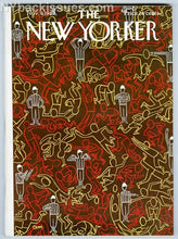 Load image into Gallery viewer, New Yorker magazine November 9 1963 football team players NEAR MINT
