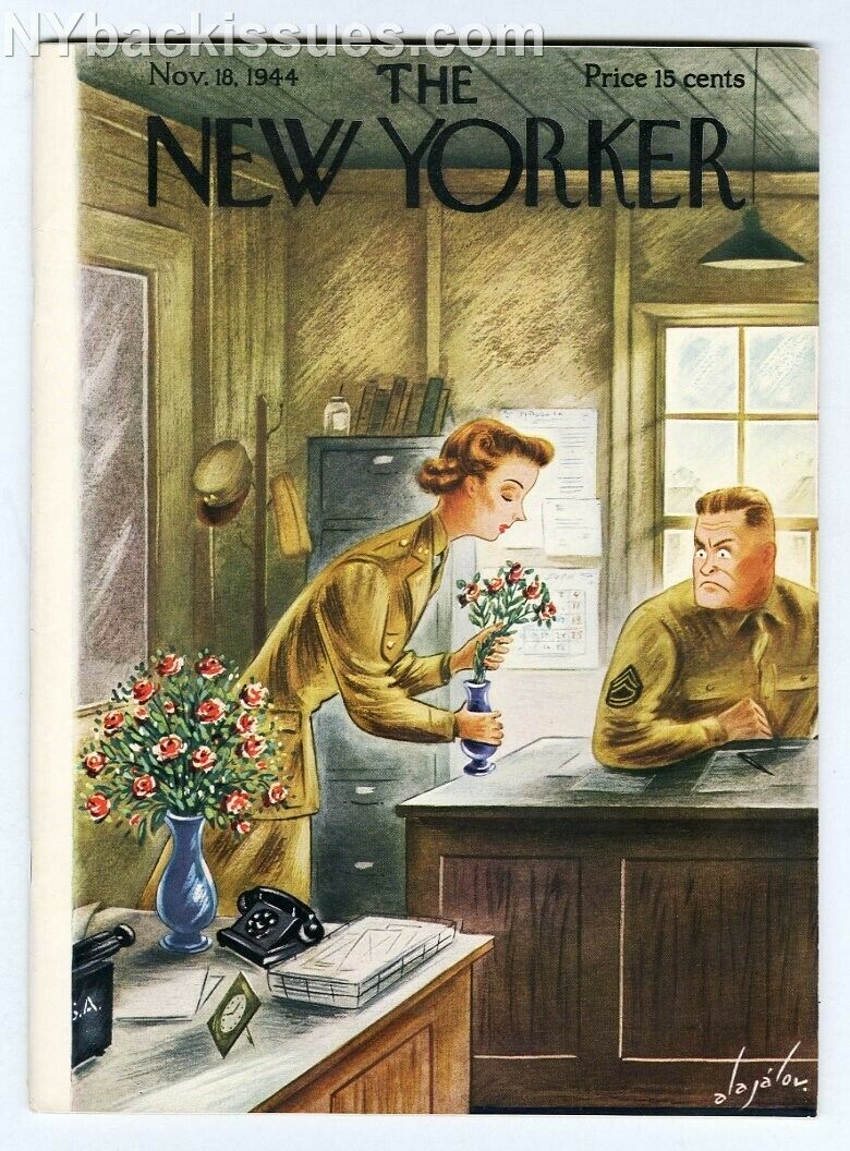 New Yorker magazine November 18 1944 S.J. Perelman Emily Hahn VERY FINE