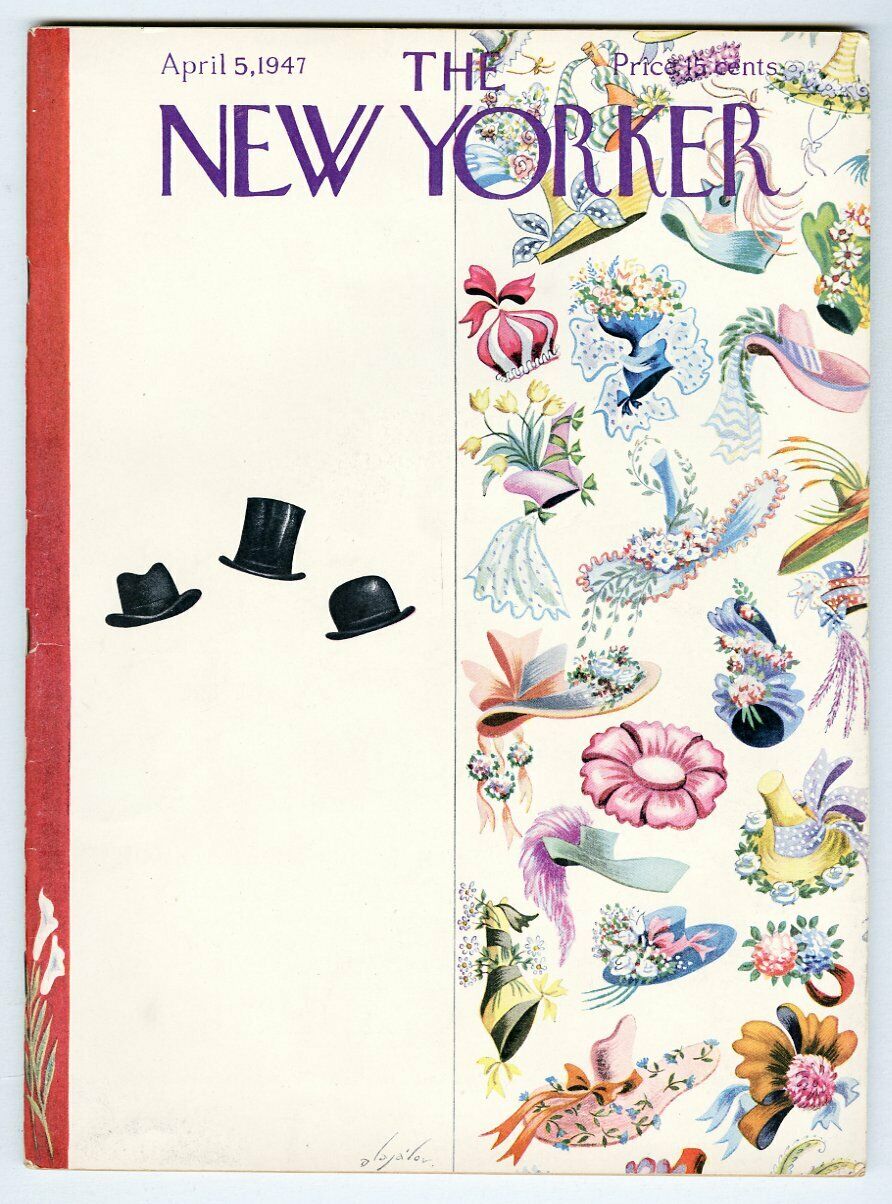 New Yorker magazine April 5 1947 Edward Newhouse Harold Buck Ben Bagdikian