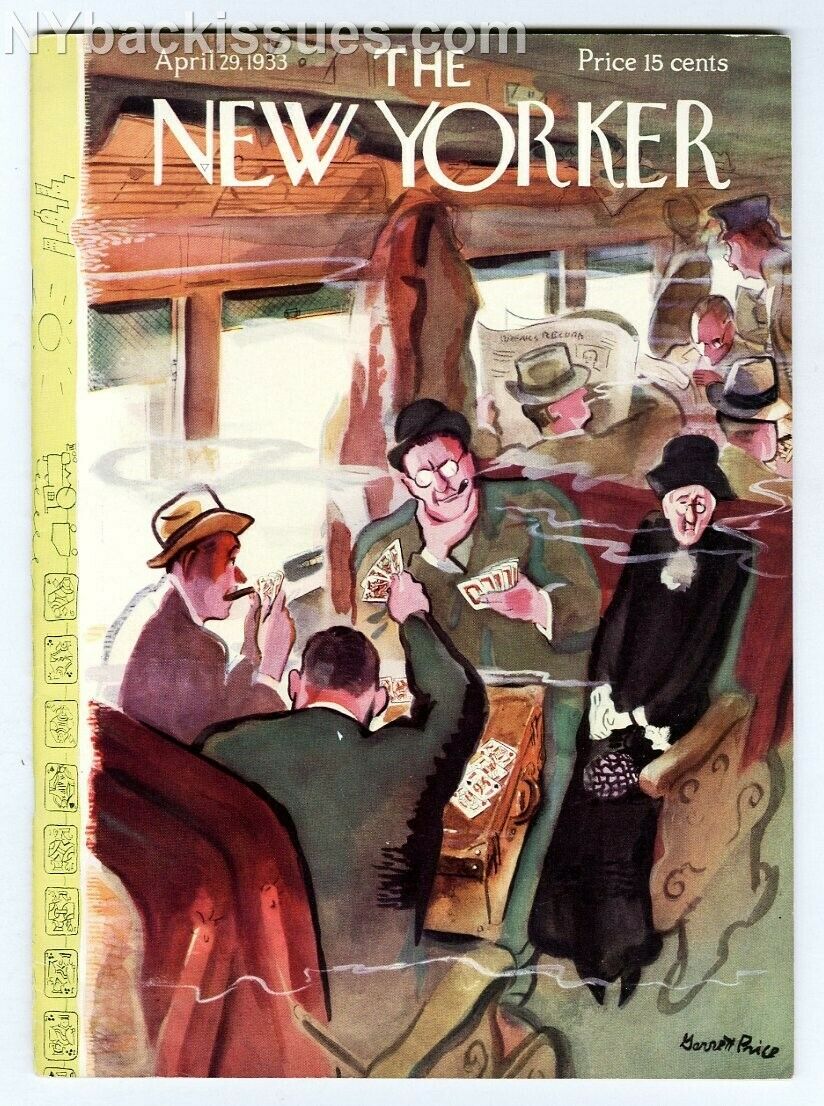 New Yorker magazine April 29 1933 Frank Sullivan Robert Benchley VERY FINE