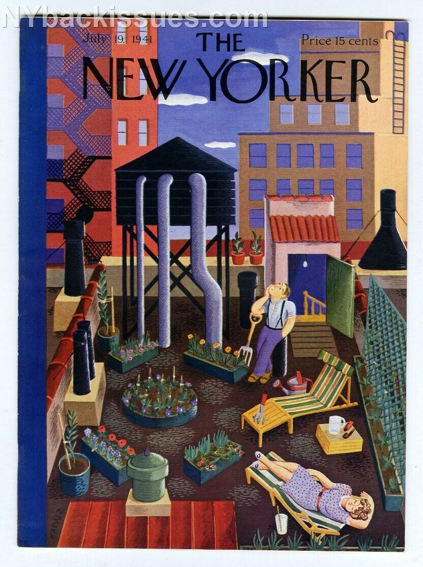 New Yorker magazine July 19 1941 John Cheever Victoria Lincoln NEAR MINT