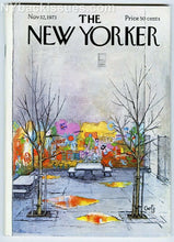 Load image into Gallery viewer, New Yorker magazine November 12 1973 Secretariat final horse race graffiti MINT
