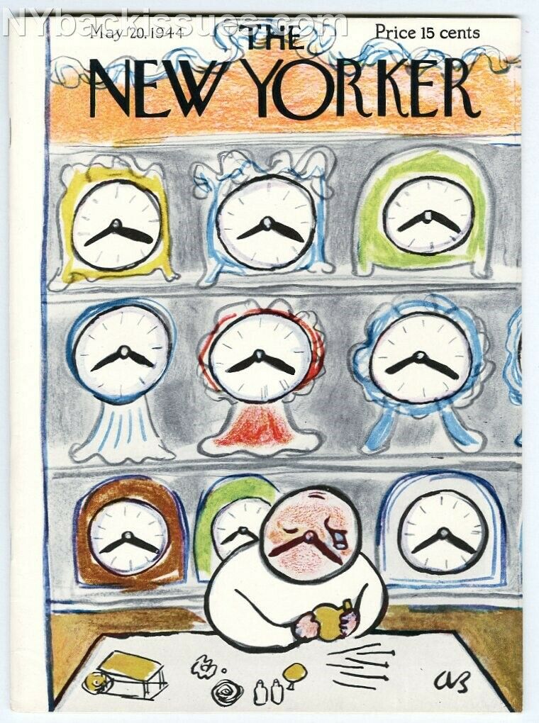 New Yorker magazine May 20 1944 Truman Capote S.J. Perelman Emily Hahn NEAR MINT