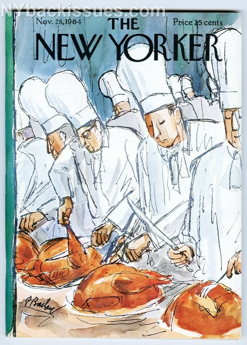 New Yorker magazine November 28 1964 John Cage Jeannie bottle ad NEAR MINT
