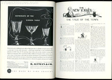 Load image into Gallery viewer, New Yorker magazine January 20 1934 Adolph K Kronengold Wolcott Gibbs NM

