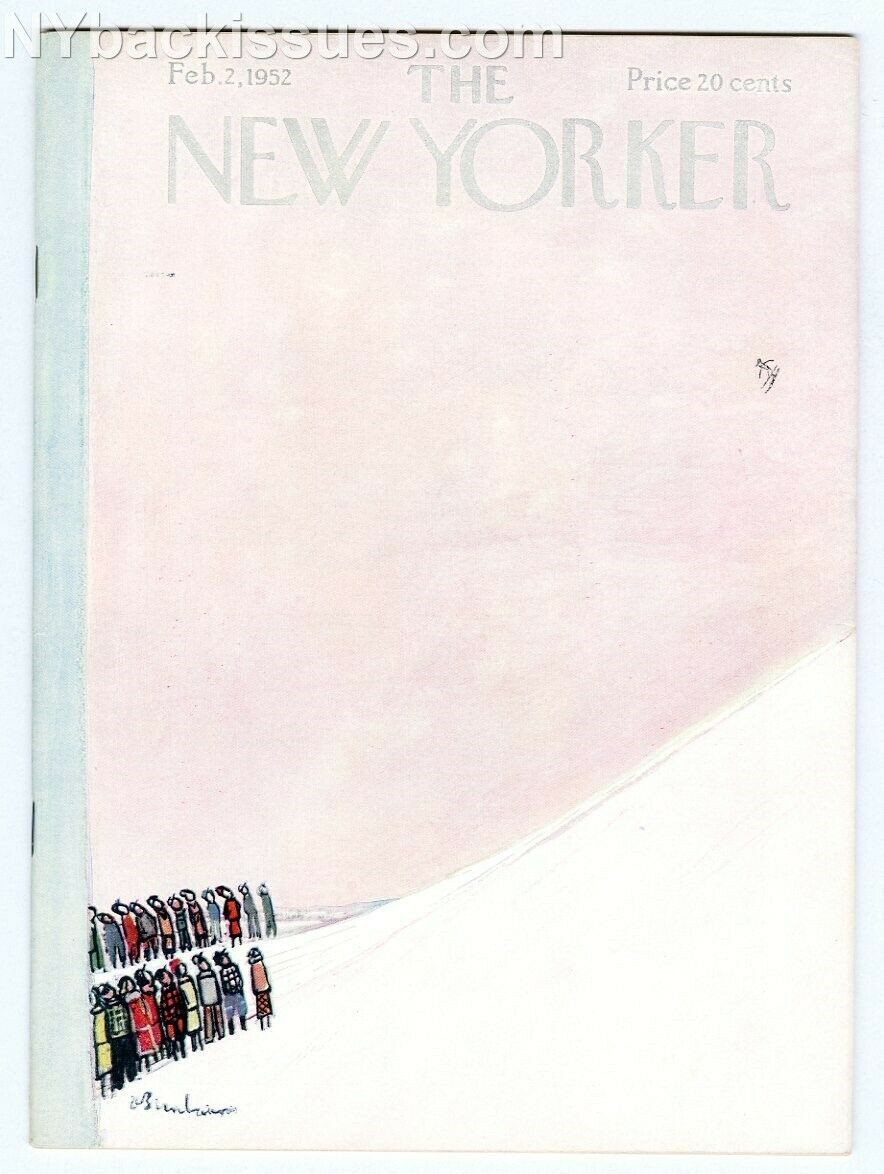 New Yorker magazine February 2 1952 Vladimir Nabokov Michael Hunter John McNulty