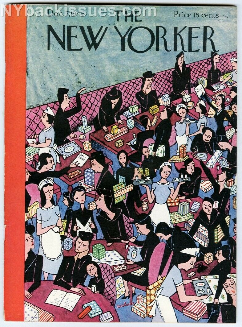 New Yorker magazine December 7 1946 Christina Malman cov John Cheever VERY FINE