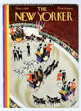 Load image into Gallery viewer, New Yorker magazine November 11 1933 Frank Sullivan Mark van Doren FINE
