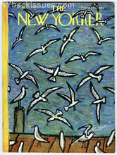 Load image into Gallery viewer, New Yorker magazine May 17 1958 seagulls dock Penelope Mortimer VERY FINE
