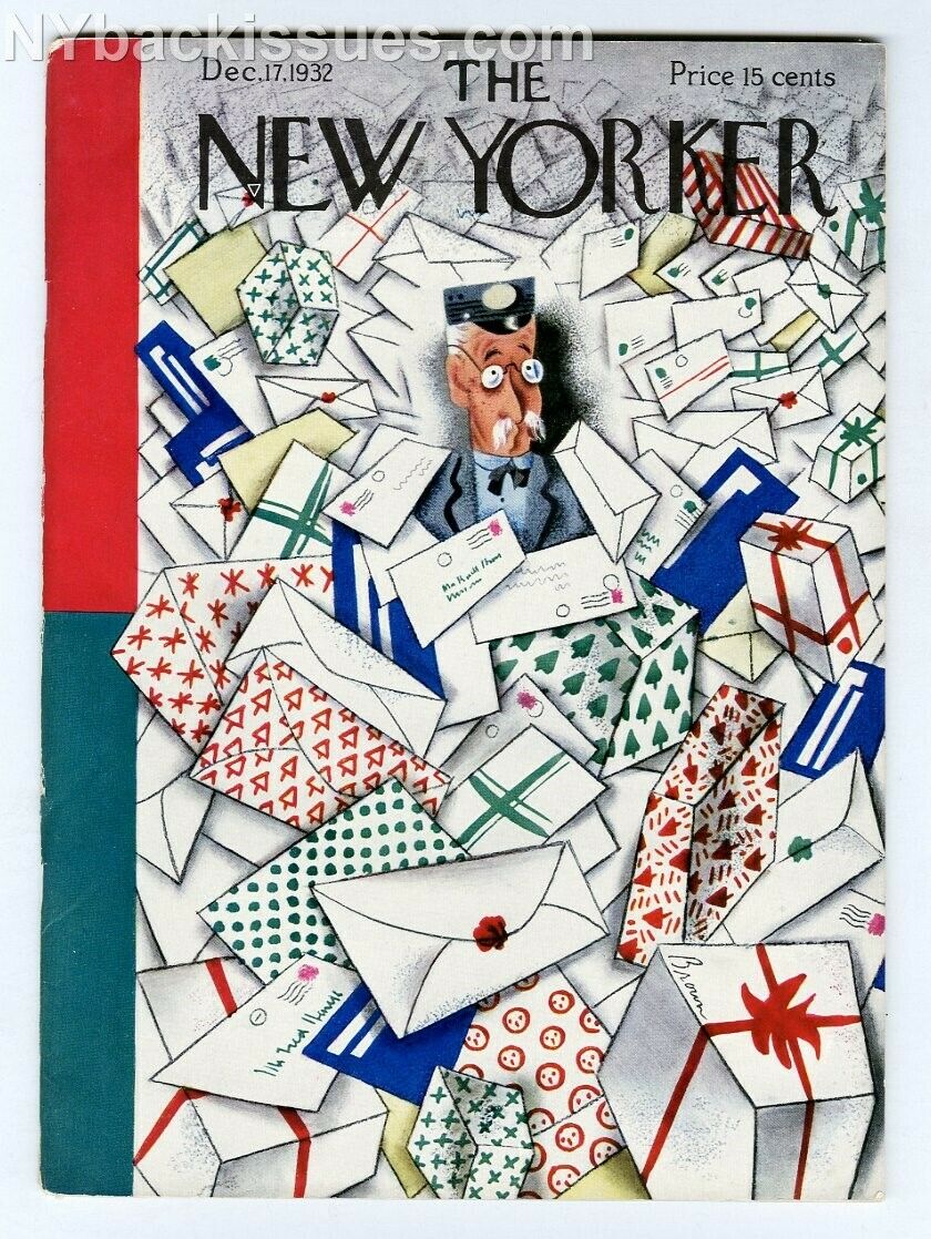 New Yorker magazine December 17 1932 Christmas William Rose Benet James Thurber