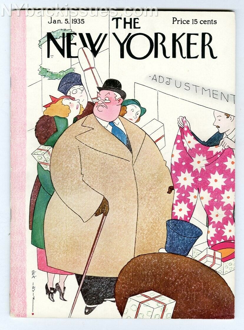 New Yorker magazine January 5 1935 Kay Boyle John McCarten NEAR MINT
