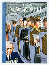 Load image into Gallery viewer, New Yorker magazine September 18 1943 military men plane flight VF NEAR MINT
