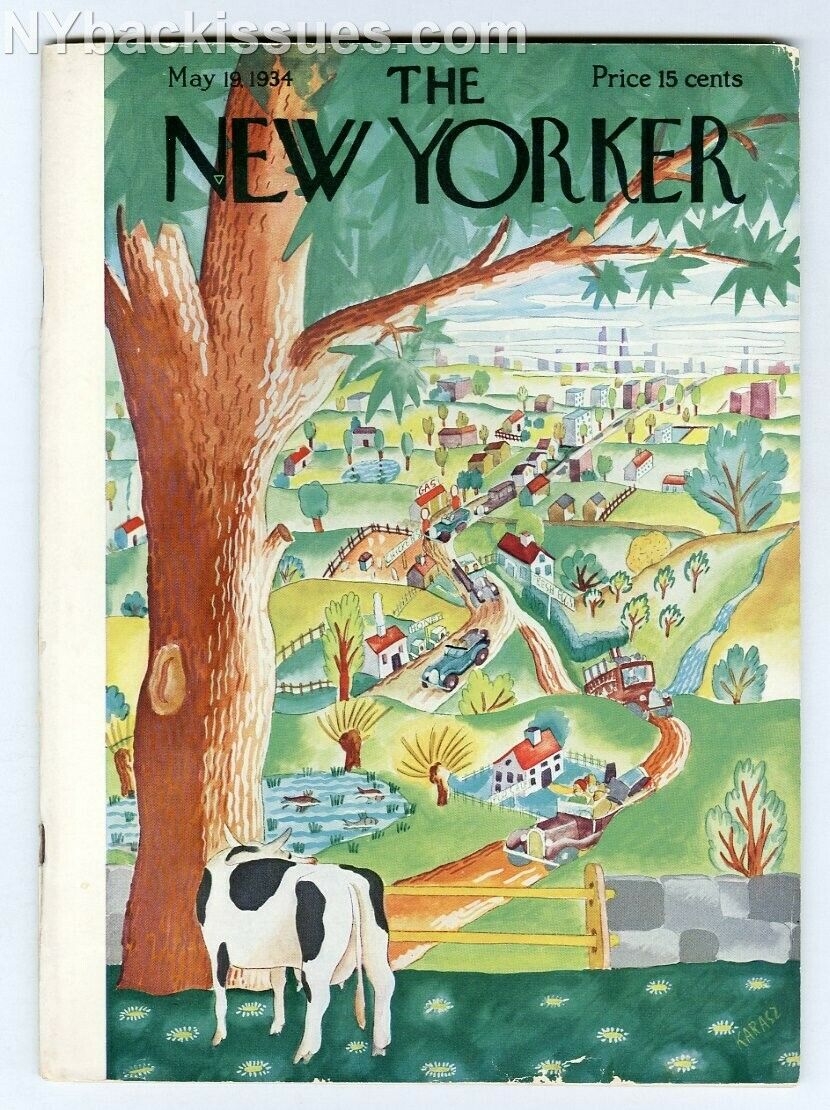 New Yorker magazine May 19 1934 Frank Sullivan Clarence Day Rachel Field
