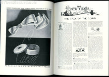 Load image into Gallery viewer, New Yorker magazine August 20 1938 Leonard Dove Robert Wohlforth VERY FINE
