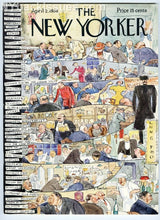 Load image into Gallery viewer, New Yorker magazine April 2 1938 NYC restaurants cov Stephen Vincent Benet VF
