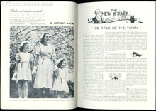 Load image into Gallery viewer, New Yorker magazine May 17 1941 USPS mural painter Virginia Snedeker VERY FINE
