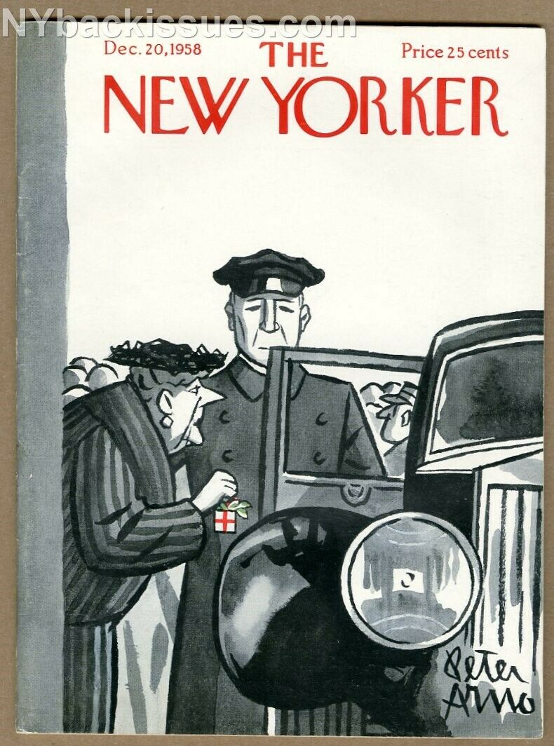 New Yorker magazine December 20 1958 Delmore Schwartz C Y Chin Yang Lee VF