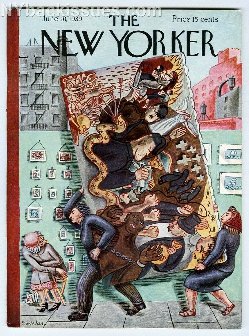 New Yorker magazine June 10 1939 Geoffrey T. Hellman James Thurber NEAR MINT