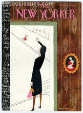 Load image into Gallery viewer, New Yorker magazine September 14 1946 mom daughter back to school Malman FINE
