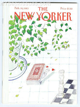 Load image into Gallery viewer, New Yorker magazine February 14 1983 Jean Jacques Sempe Valentine NEAR MINT
