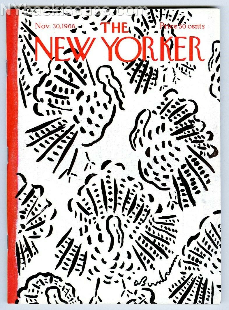 New Yorker magazine November 30 1968 Donald Barthelme Ezra Pound VERY FINE